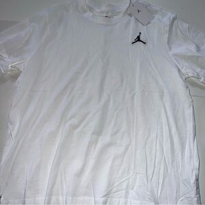 Jordan Embroidered Jumpman Core T Shirt DC7485-100 White Men's Sz XXL NEW